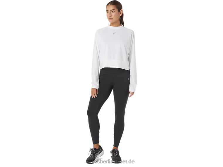 Damen, der neue starke, wiederverwendete Pullover BL4N2690Asics Weiss