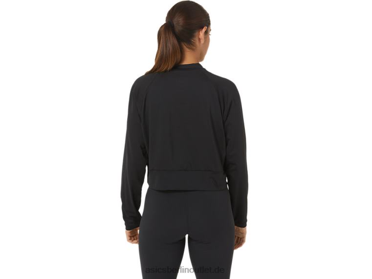 Damen, der neue starke, wiederverwendete Pullover BL4N2693Asics Schwarz