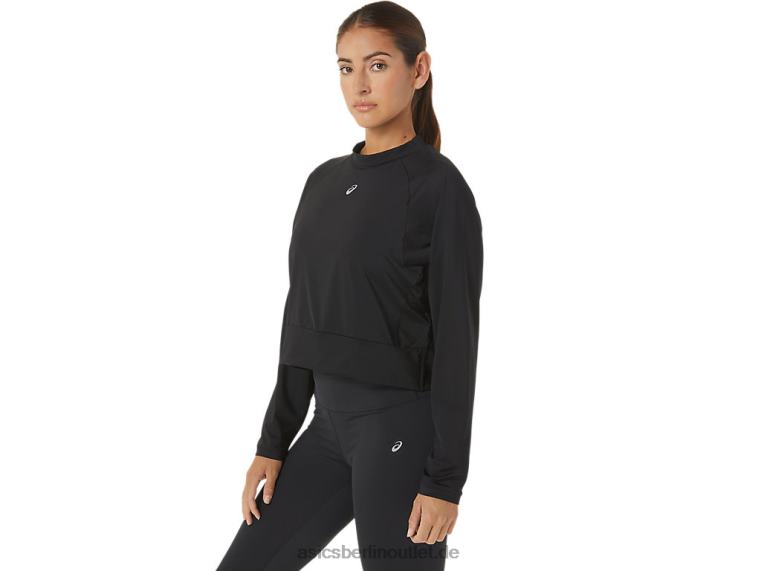 Damen, der neue starke, wiederverwendete Pullover BL4N2693Asics Schwarz