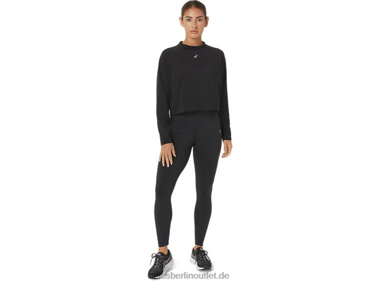 Damen, der neue starke, wiederverwendete Pullover BL4N2693Asics Schwarz