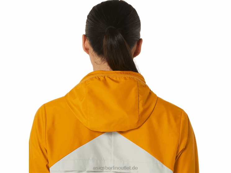 Fujitrail-Anorak für Damen BL4N2568 AsicsSandsturm/leichter Salbei
