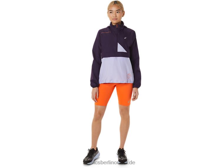 Fujitrail-Anorak für Damen BL4N3084Asics Nachtschatten/Dampf