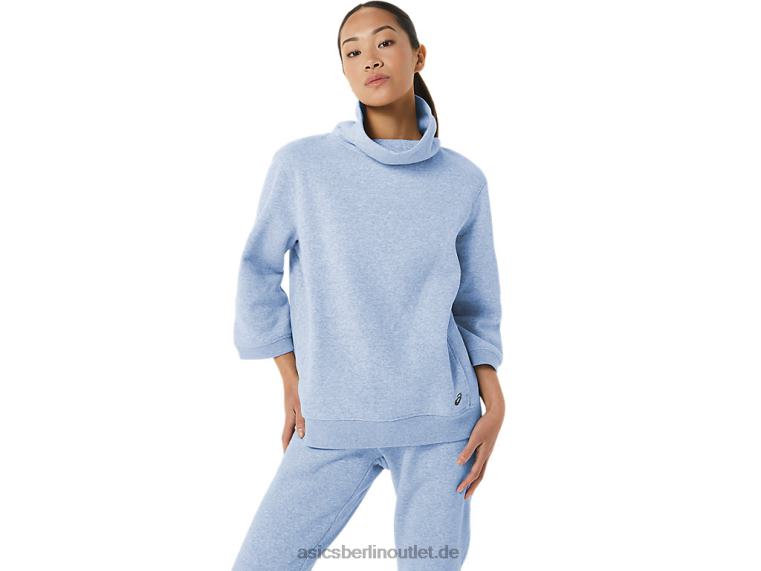 Mit Sunday Sana Fleece-Kapuze BL4N2841Asics weiches Himmelheidekraut