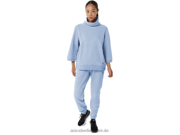 Mit Sunday Sana Fleece-Kapuze BL4N2841Asics weiches Himmelheidekraut