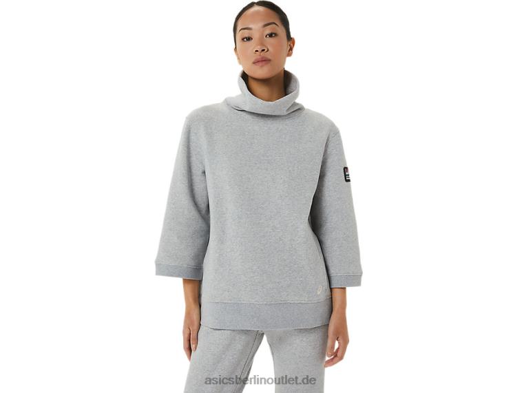 Sunday Fleece Cowl Lam für Damen BL4N3308Asics hellgraues Heidekraut