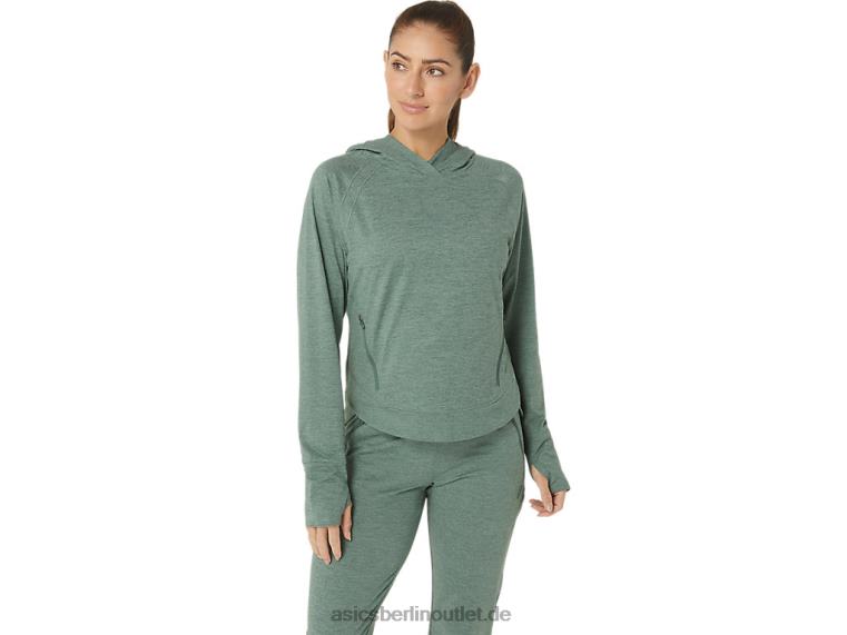 Tech Po Hoodie 2.0 für Damen BL4N2153Asics Efeu-Spacedye