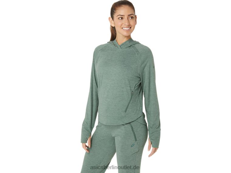Tech Po Hoodie 2.0 für Damen BL4N2153Asics Efeu-Spacedye
