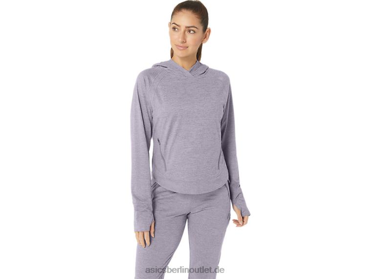 Tech Po Hoodie 2.0 für Damen BL4N2351Asics dämmerungsviolettes Spacedye