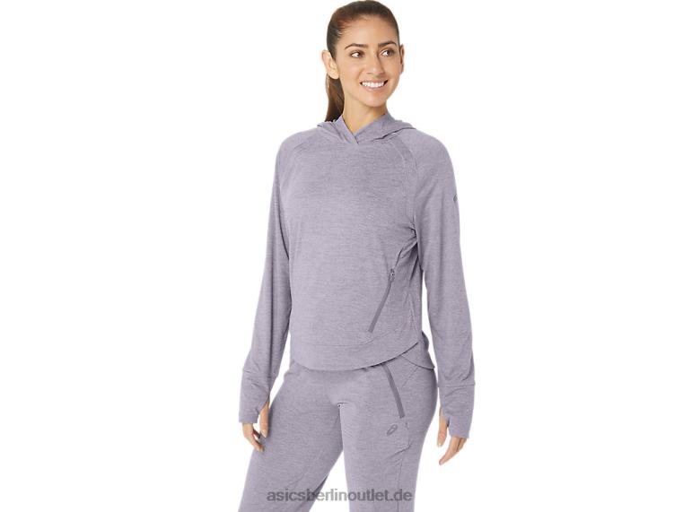 Tech Po Hoodie 2.0 für Damen BL4N2351Asics dämmerungsviolettes Spacedye