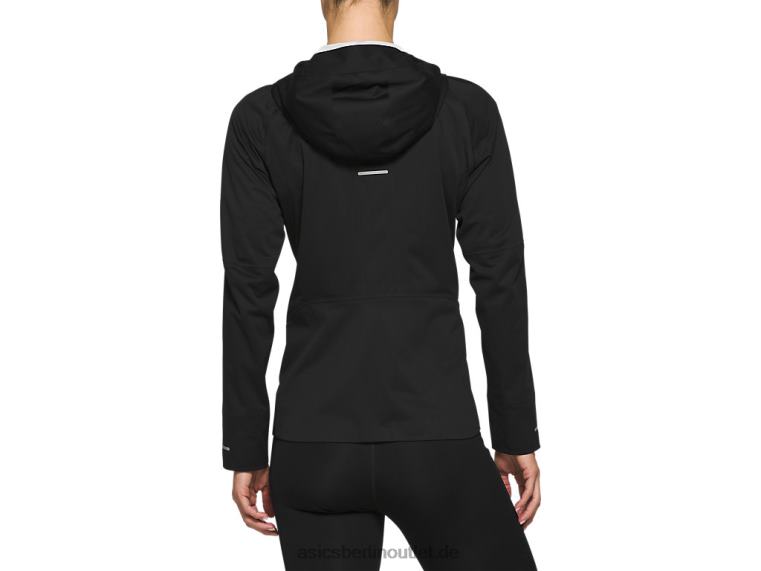 Beschleunigungsjacke für Damen BL4N4193Asics Leistung schwarz