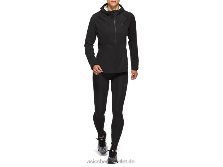 Beschleunigungsjacke für Damen BL4N4193Asics Leistung schwarz