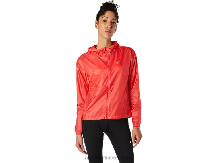 Damen-Kasane-Jacke, solide BL4N3849Asics rosa Grapefruit