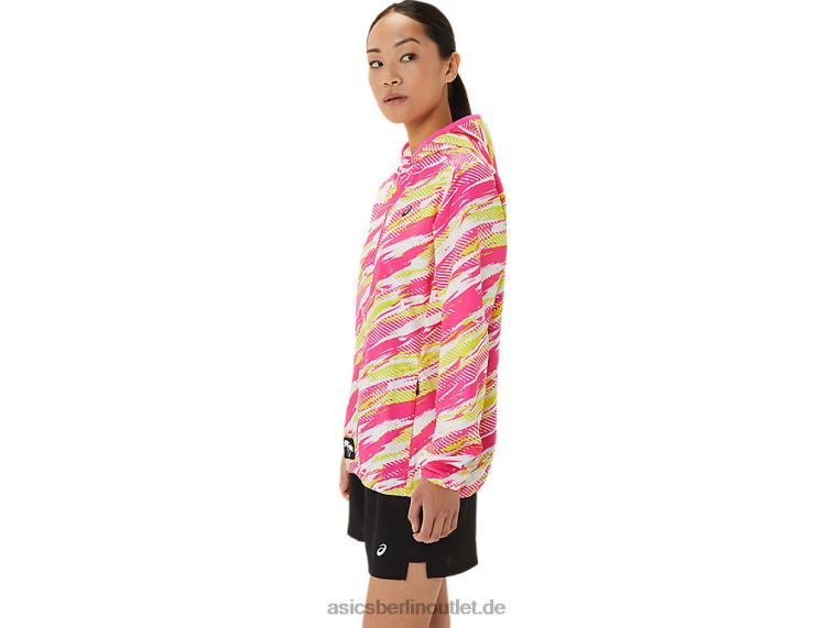 Damen-Konfektionsjacke Lam BL4N3309Asics rosa Glo
