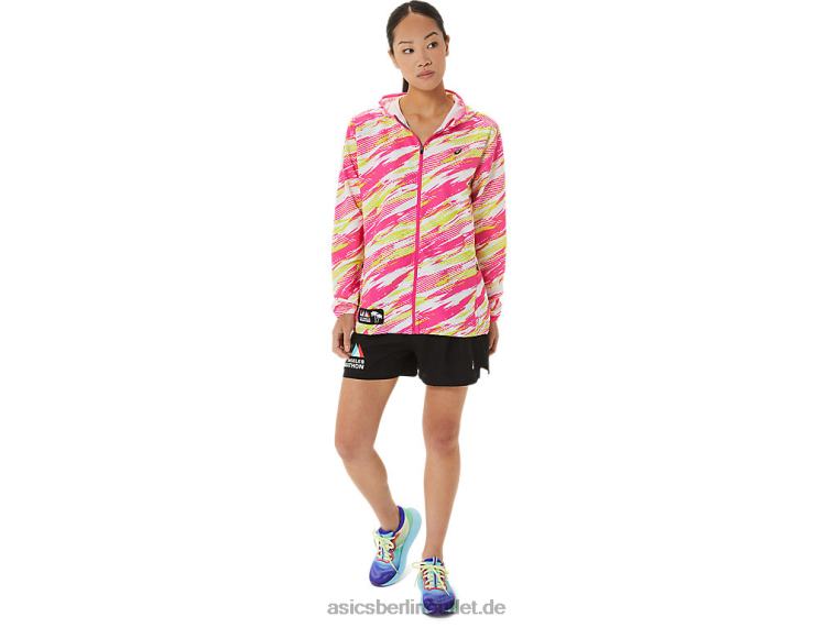 Damen-Konfektionsjacke Lam BL4N3309Asics rosa Glo