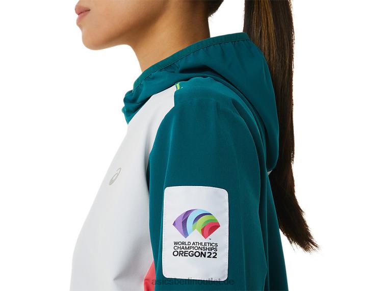 Damen-Konfektionsjacke mit Farbblock-Motiv BL4N3212Asics multi
