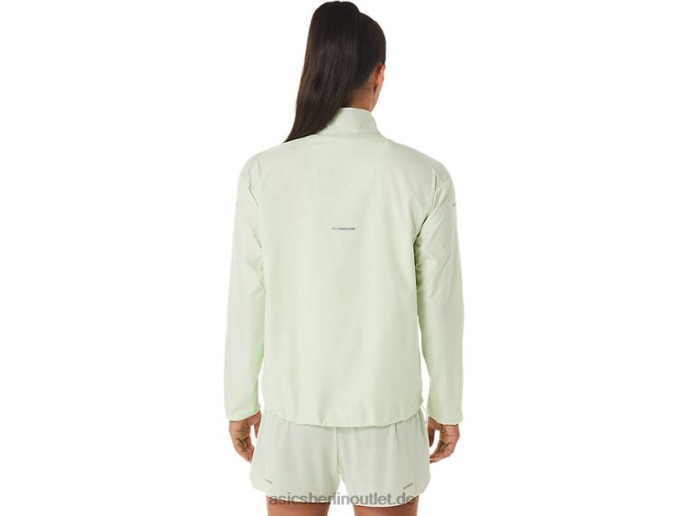 Damen-Lite-Show-Jacke BL4N2334Asics Flüsterngrün/staubiges Lila
