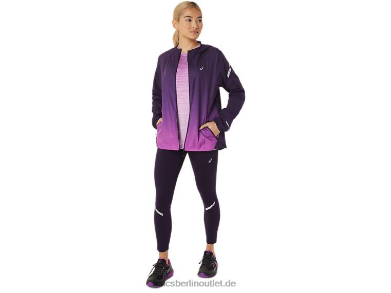 Damen-Lite-Show-Jacke BL4N2790Asics Nachtschatten/Orchidee