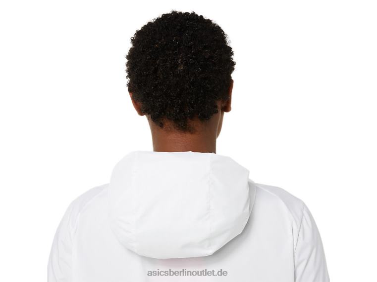 Damen-Lite-Show-Jacke BL4N3270Asics strahlend weiß/lindgrün