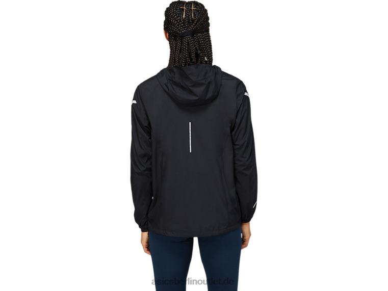 Damen-Lite-Show-Jacke BL4N3660Asics Leistung schwarz