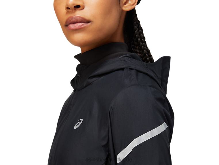 Damen-Lite-Show-Jacke BL4N3660Asics Leistung schwarz