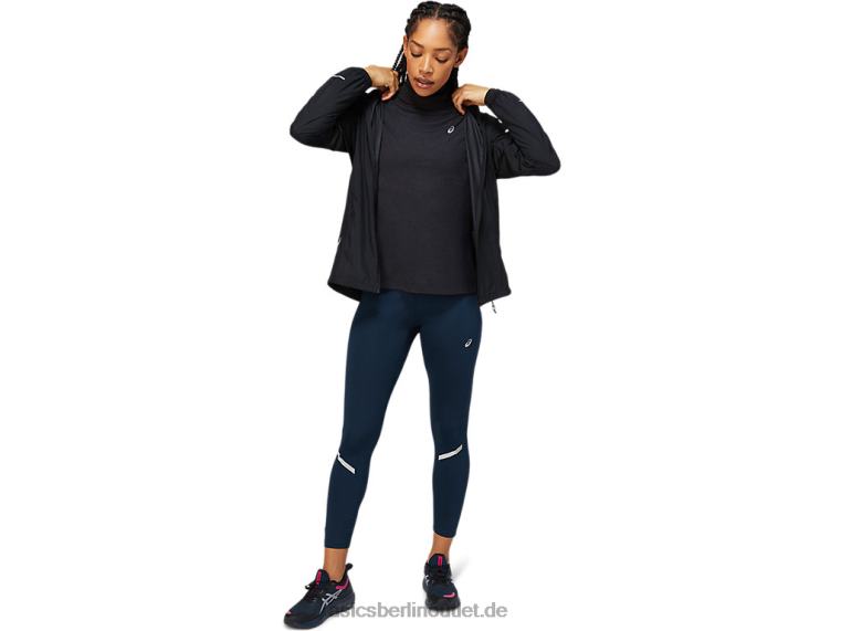 Damen-Lite-Show-Jacke BL4N3660Asics Leistung schwarz