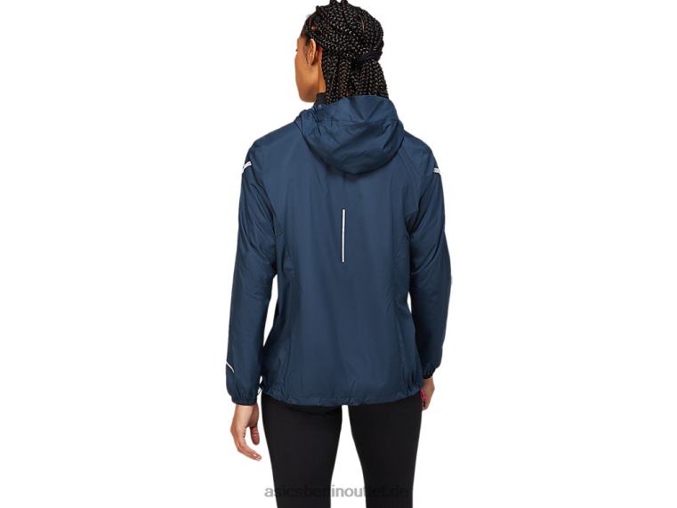 Damen-Lite-Show-Jacke BL4N3678Asics französisches Blau