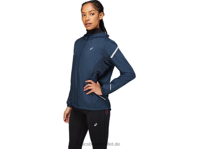 Damen-Lite-Show-Jacke BL4N3678Asics französisches Blau