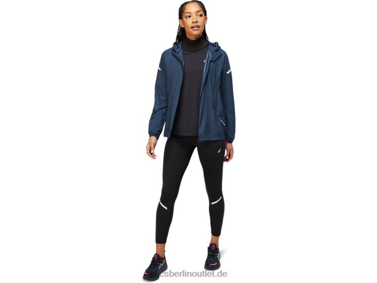 Damen-Lite-Show-Jacke BL4N3678Asics französisches Blau