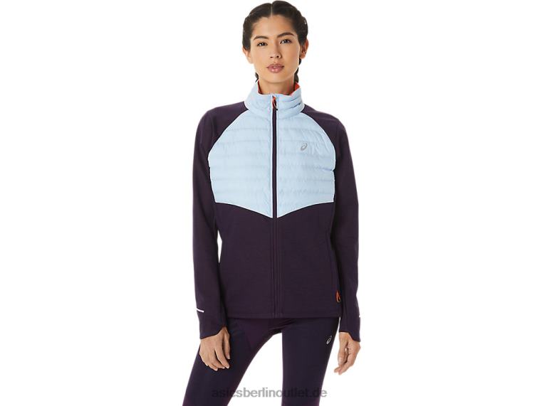 Damen-Winterlaufjacke BL4N2825Asics Nachtschattenheide/weicher Himmel