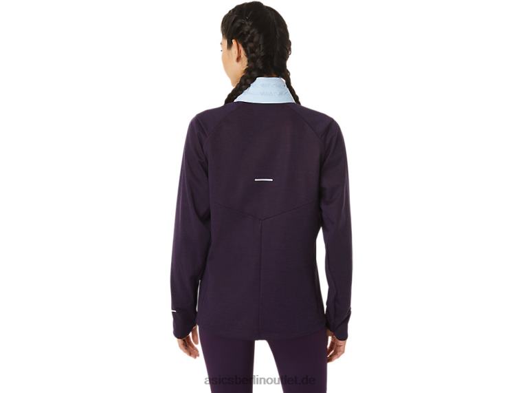 Damen-Winterlaufjacke BL4N2825Asics Nachtschattenheide/weicher Himmel