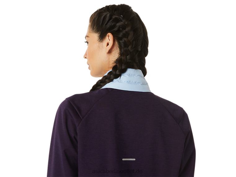 Damen-Winterlaufjacke BL4N2825Asics Nachtschattenheide/weicher Himmel