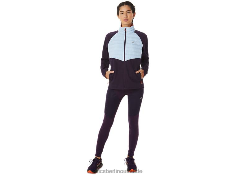 Damen-Winterlaufjacke BL4N2825Asics Nachtschattenheide/weicher Himmel