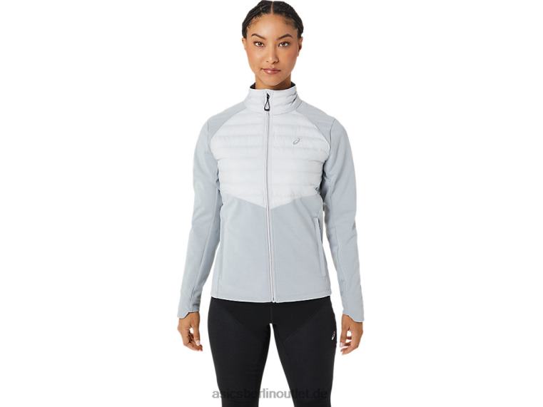 Damen-Winterlaufjacke BL4N2827Asics gletschergraues Heidekraut