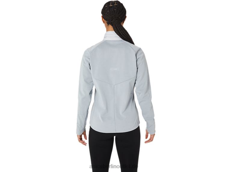 Damen-Winterlaufjacke BL4N2827Asics gletschergraues Heidekraut