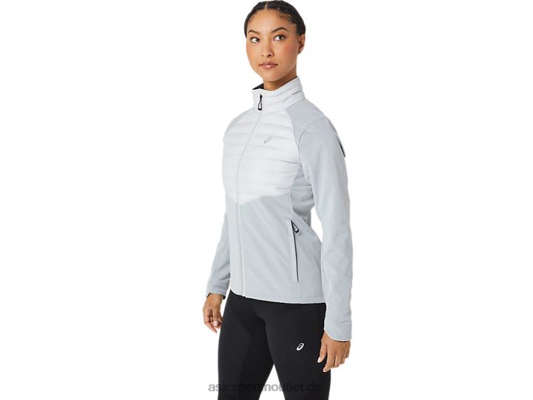 Damen-Winterlaufjacke BL4N2827Asics gletschergraues Heidekraut