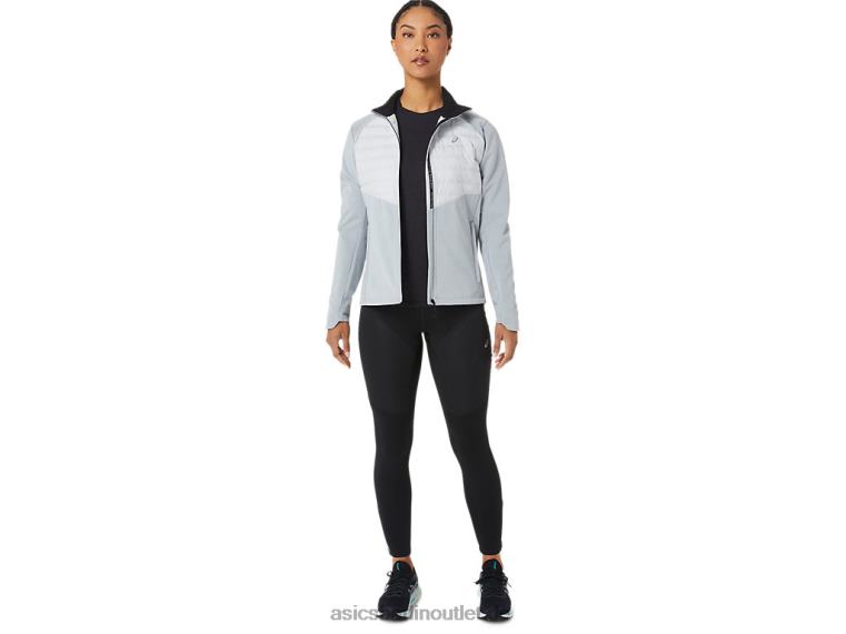 Damen-Winterlaufjacke BL4N2827Asics gletschergraues Heidekraut