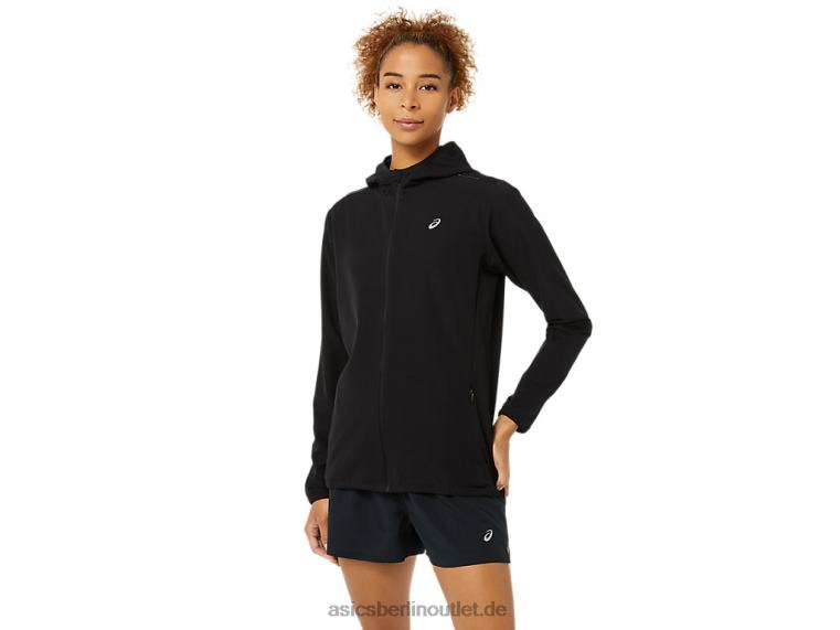 Konfektionsjacke für Damen BL4N3492Asics Leistung schwarz
