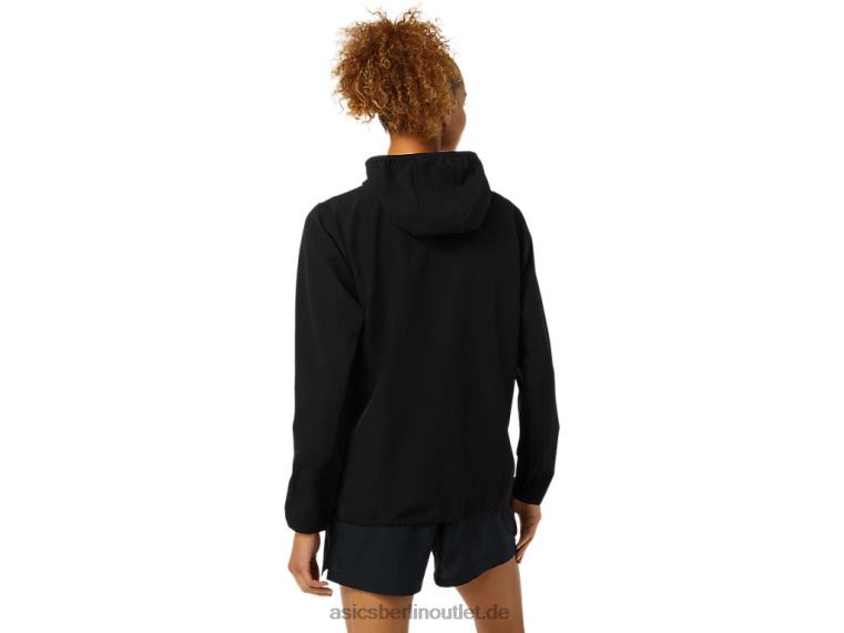 Konfektionsjacke für Damen BL4N3492Asics Leistung schwarz