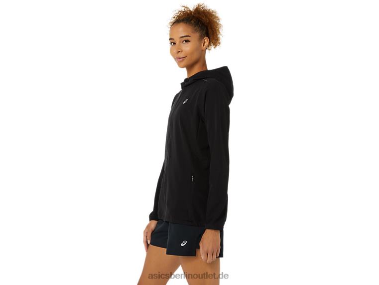 Konfektionsjacke für Damen BL4N3492Asics Leistung schwarz