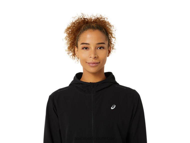 Konfektionsjacke für Damen BL4N3492Asics Leistung schwarz