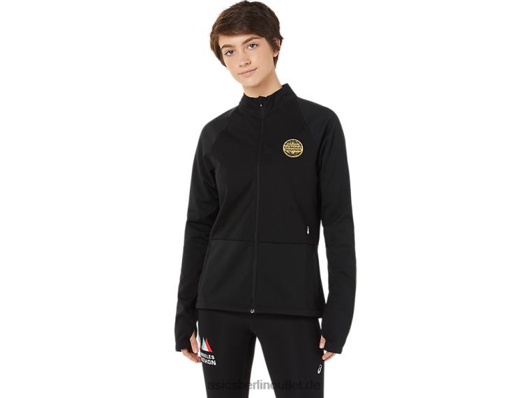 Lammjacke für Damen BL4N3622Asics Leistung schwarz