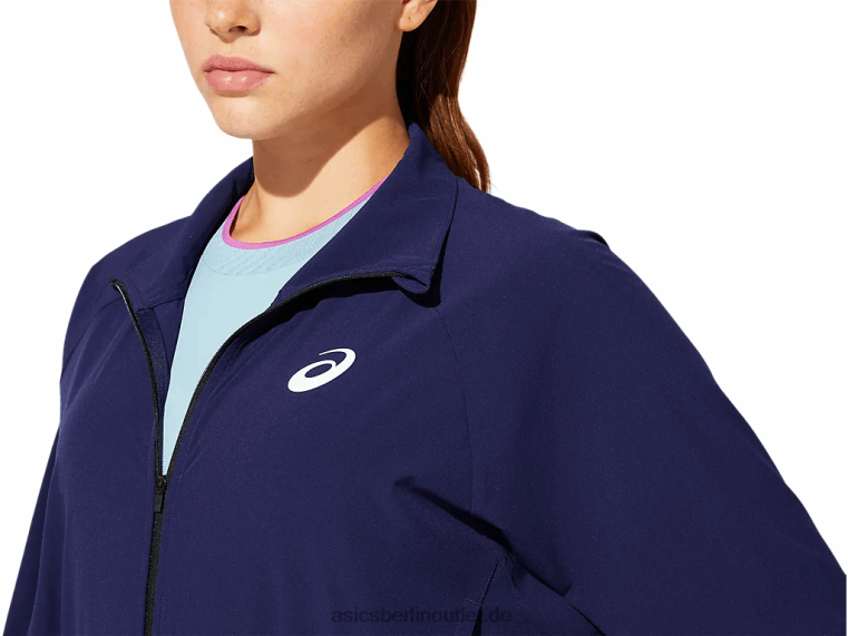 Match-Webjacke für Damen BL4N4051Asics Peacoat