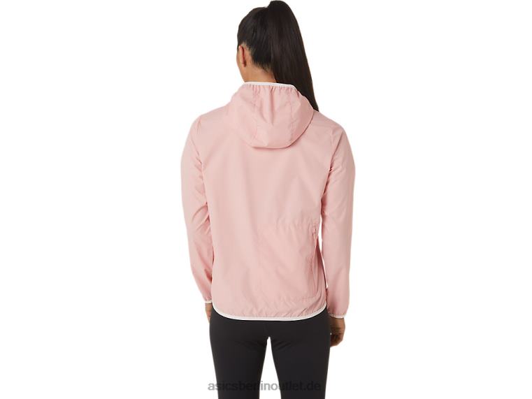 Packbare Damenjacke BL4N3021Asics mattiertes Rosa/weicher Himmel