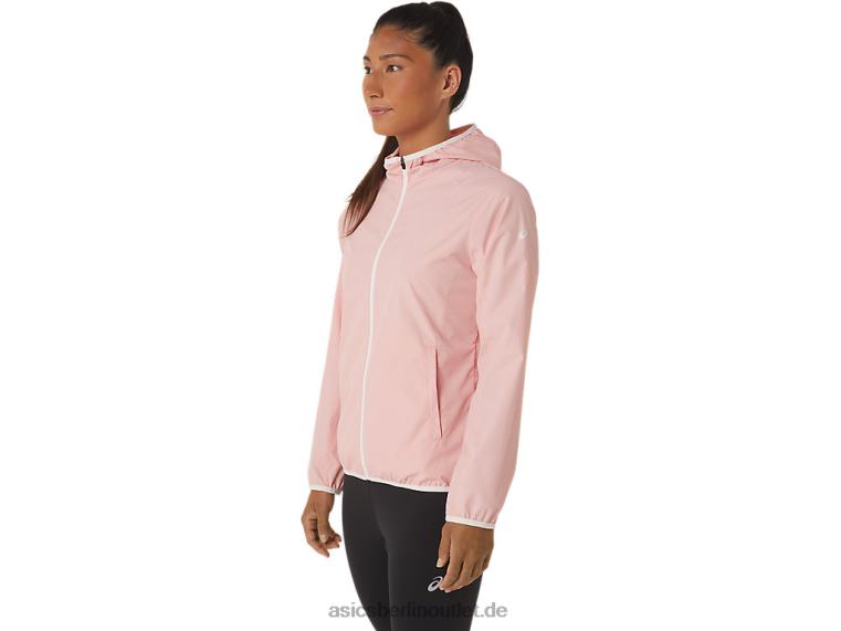 Packbare Damenjacke BL4N3021Asics mattiertes Rosa/weicher Himmel