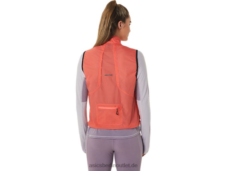 Packbare Metarun-Weste für Damen BL4N2502Asics Papaya
