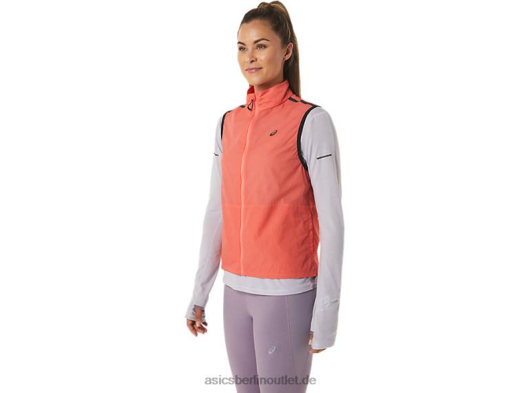 Packbare Metarun-Weste für Damen BL4N2502Asics Papaya
