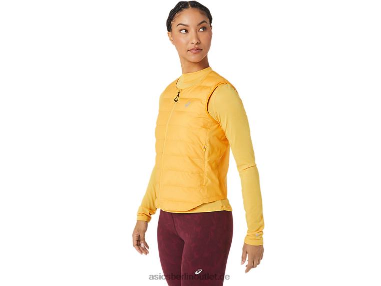 Runkoyo gepolsterte Weste für Damen BL4N2789Asics Tigergelb