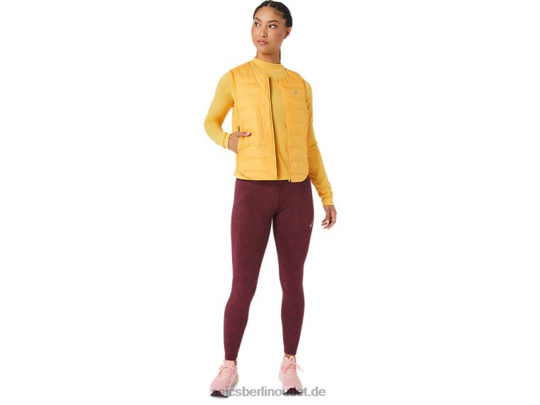 Runkoyo gepolsterte Weste für Damen BL4N2789Asics Tigergelb