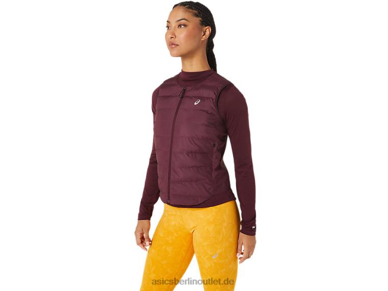 Runkoyo gepolsterte Weste für Damen BL4N2801Asics tiefer Mars