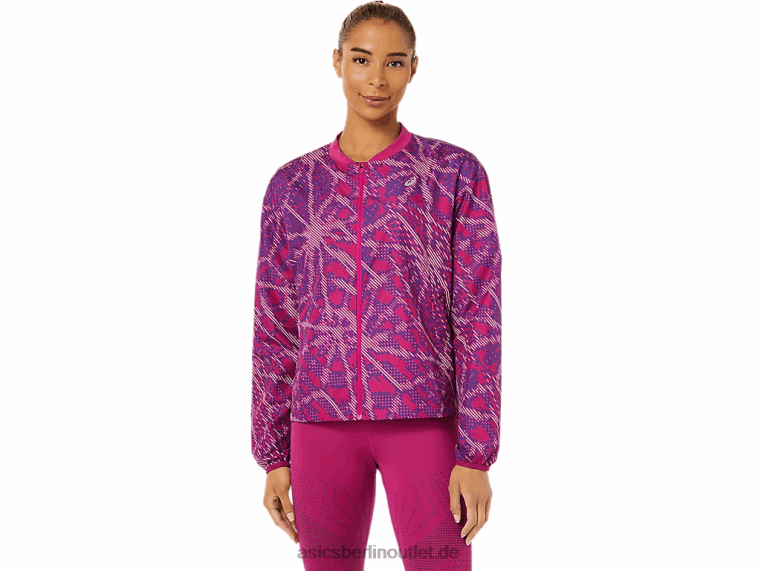 Sakura-Jacke für Damen BL4N3326Asics yo zakura aop